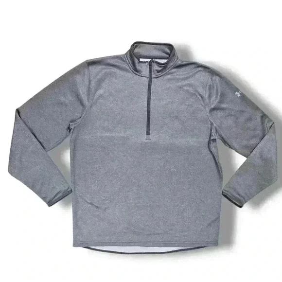 UNDER ARMOUR HALF ZIP PULLOVER FLEECE - Picture 1 of 6